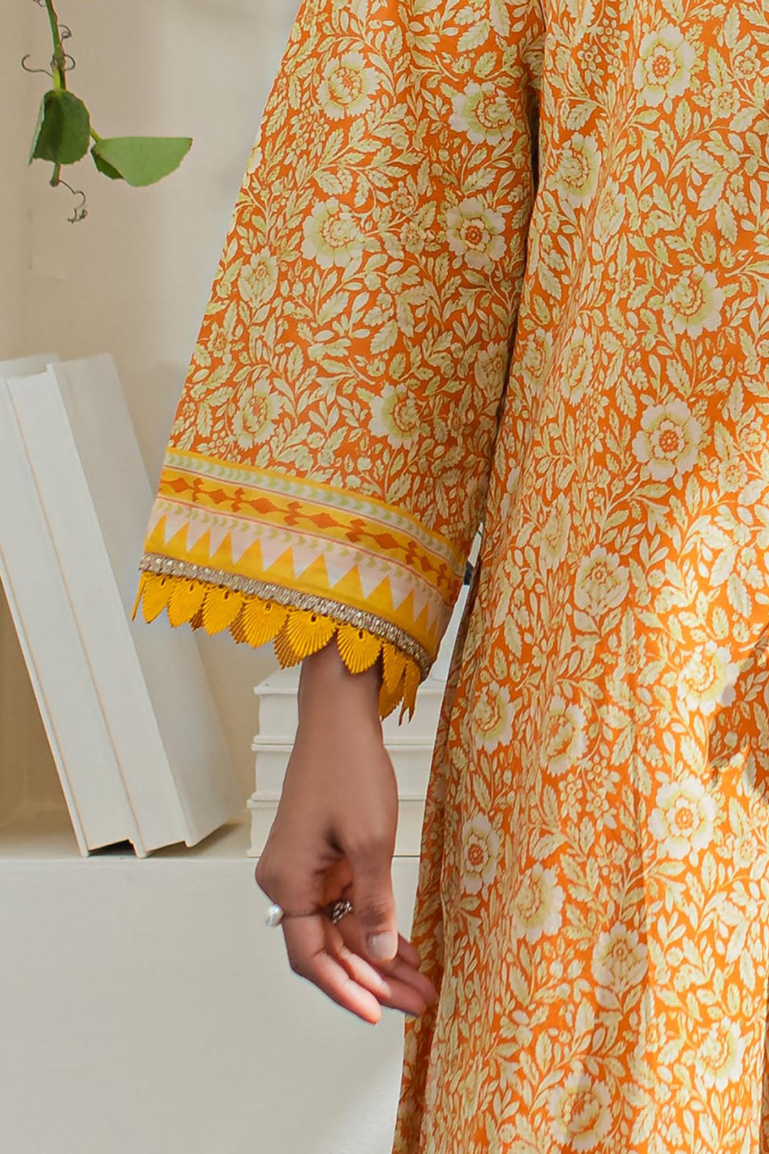 Zellbury | Unstitched 3 Piece Lawn | Shirt Shalwar Dupatta - 1197 - by - Libasekhas UK - Registered Vendor of : Zellbury Women - 100% Original Designer Dresss
