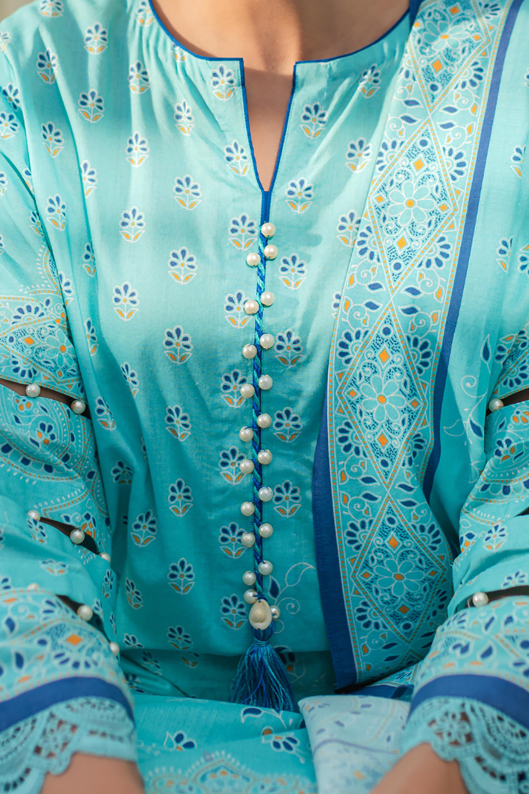 Zellbury | Unstitched 3 Piece Lawn | Shirt Shalwar Dupatta - 1198 - by - Libasekhas UK - Registered Vendor of : Zellbury Women - 100% Original Designer Dresss