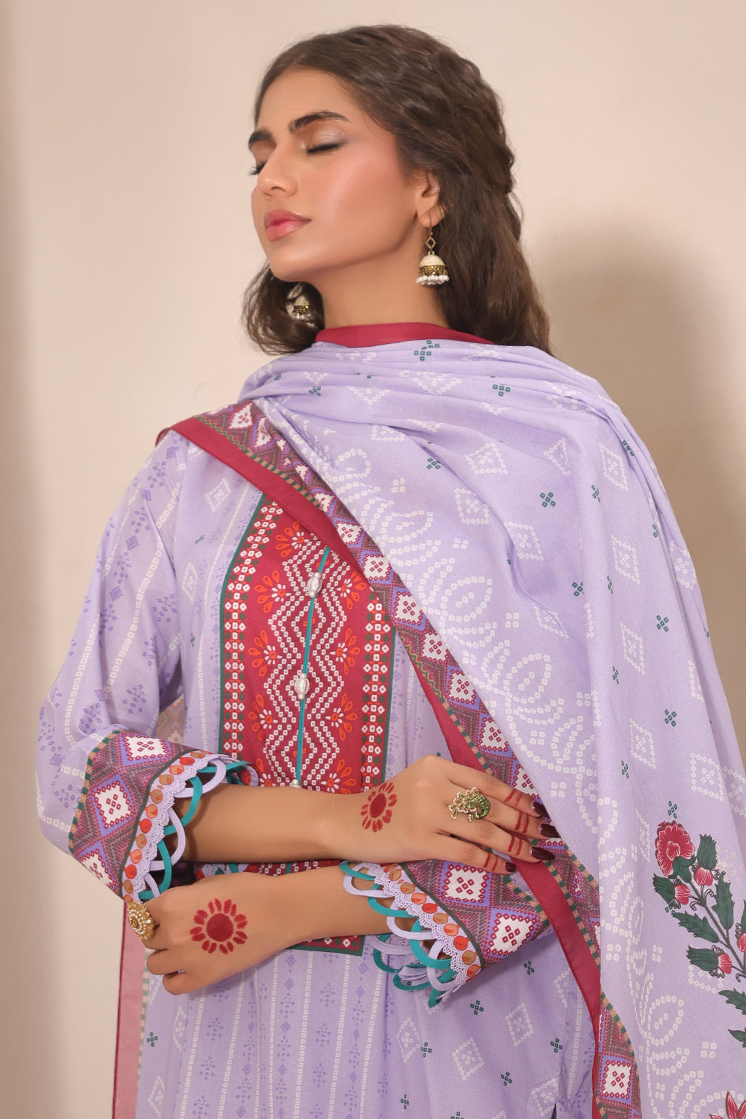 Zellbury | Unstitched 3 Piece Lawn | Shirt Shalwar Dupatta - 1213 - by - Libasekhas UK - Registered Vendor of : Zellbury Women - 100% Original Designer Dresss
