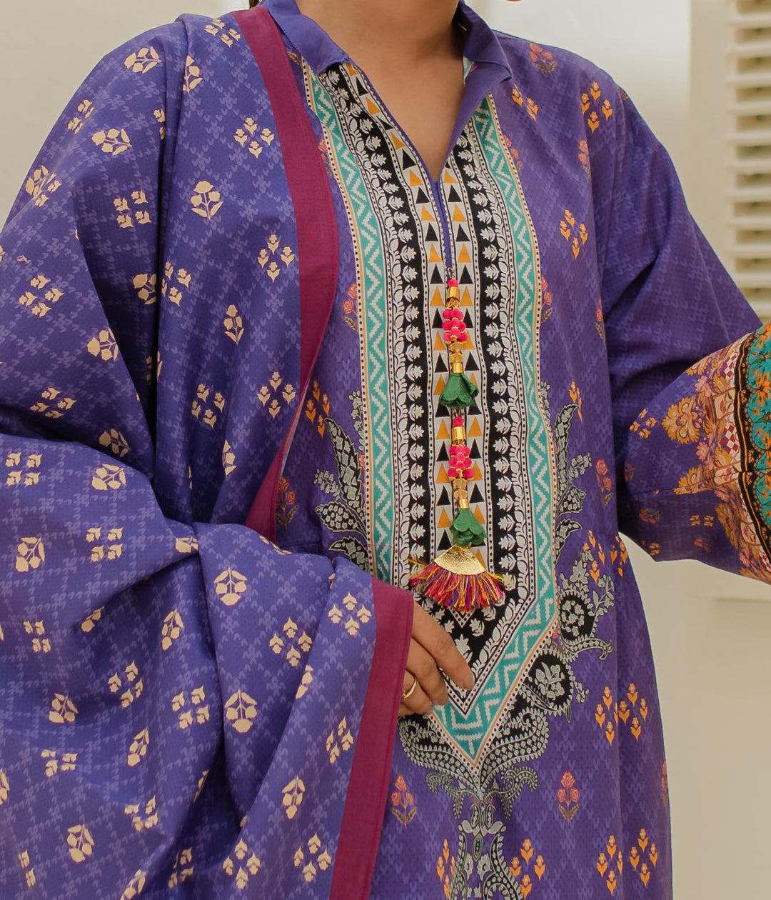 Zellbury | Unstitched 3 Piece Lawn | Shirt Shalwar Dupatta - 1215 - by - Libasekhas UK - Registered Vendor of : Zellbury Women - 100% Original Designer Dresss
