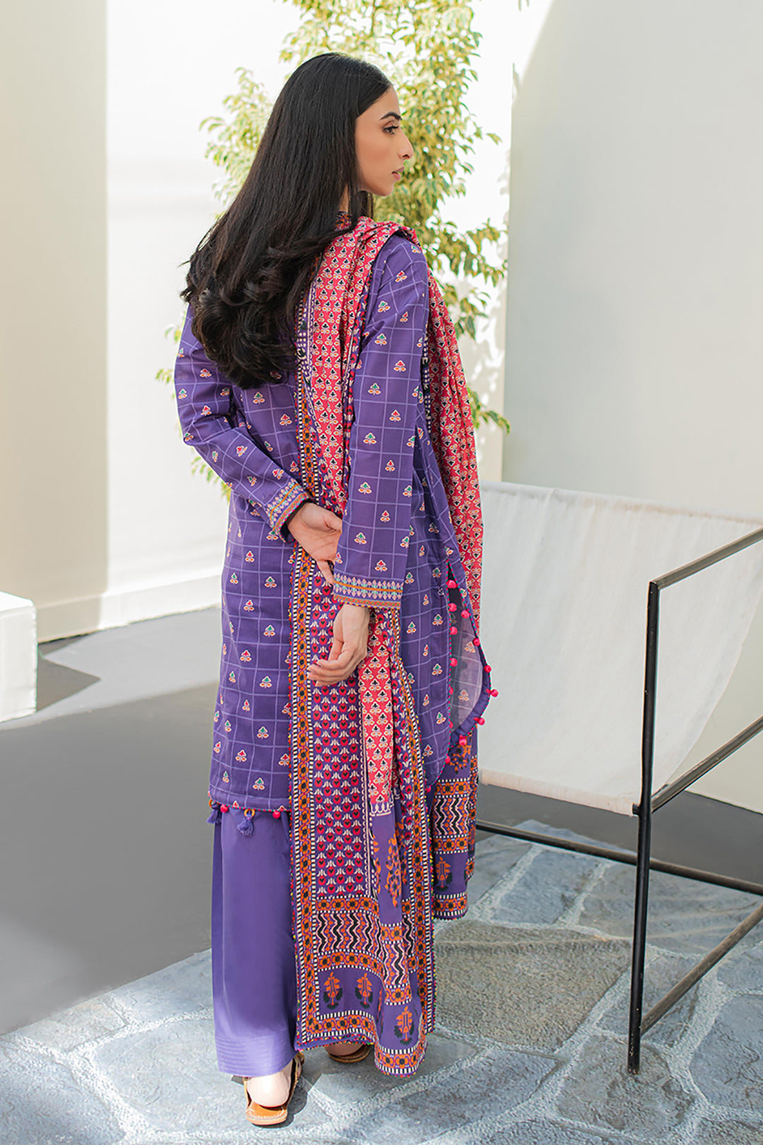Zellbury | Unstitched 3 Piece Lawn | Shirt Shalwar Dupatta - 1217 - by - Libasekhas UK - Registered Vendor of : Zellbury Women - 100% Original Designer Dresss