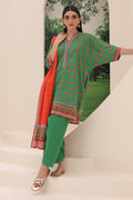Zellbury | Unstitched 3 Piece Lawn | Shirt Shalwar Dupatta - 1221 - by - Libasekhas UK - Registered Vendor of : Zellbury Women - 100% Original Designer Dresss