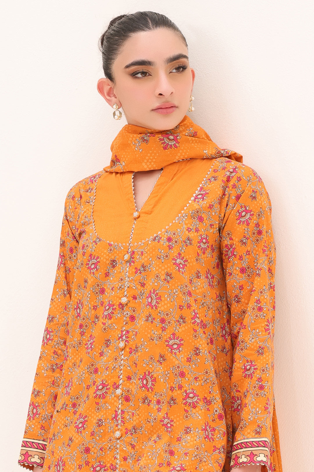 Zellbury | Unstitched 3 Piece Lawn | Shirt Shalwar Dupatta - 1226 - by - Libasekhas UK - Registered Vendor of : Zellbury Women - 100% Original Designer Dresss