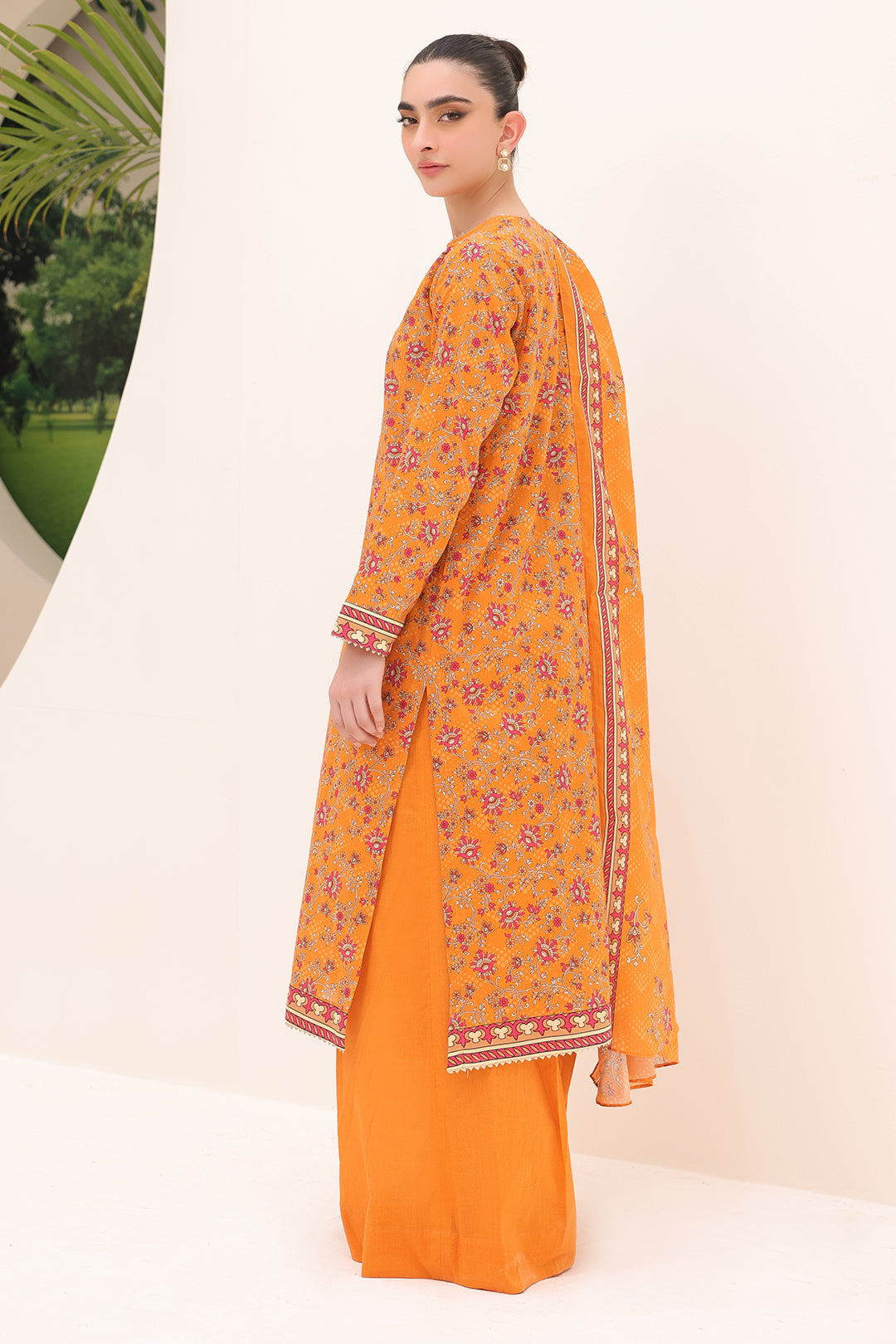Zellbury | Unstitched 3 Piece Lawn | Shirt Shalwar Dupatta - 1226 - by - Libasekhas UK - Registered Vendor of : Zellbury Women - 100% Original Designer Dresss