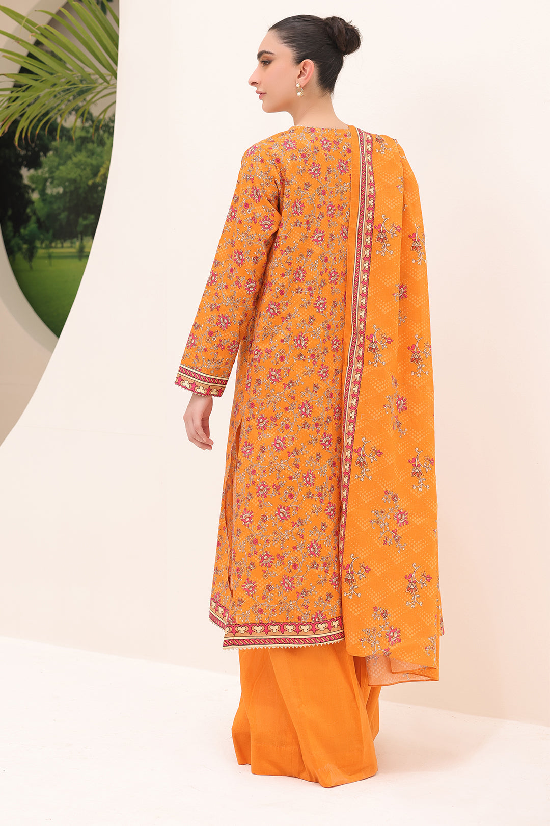 Zellbury | Unstitched 3 Piece Lawn | Shirt Shalwar Dupatta - 1226 - by - Libasekhas UK - Registered Vendor of : Zellbury Women - 100% Original Designer Dresss