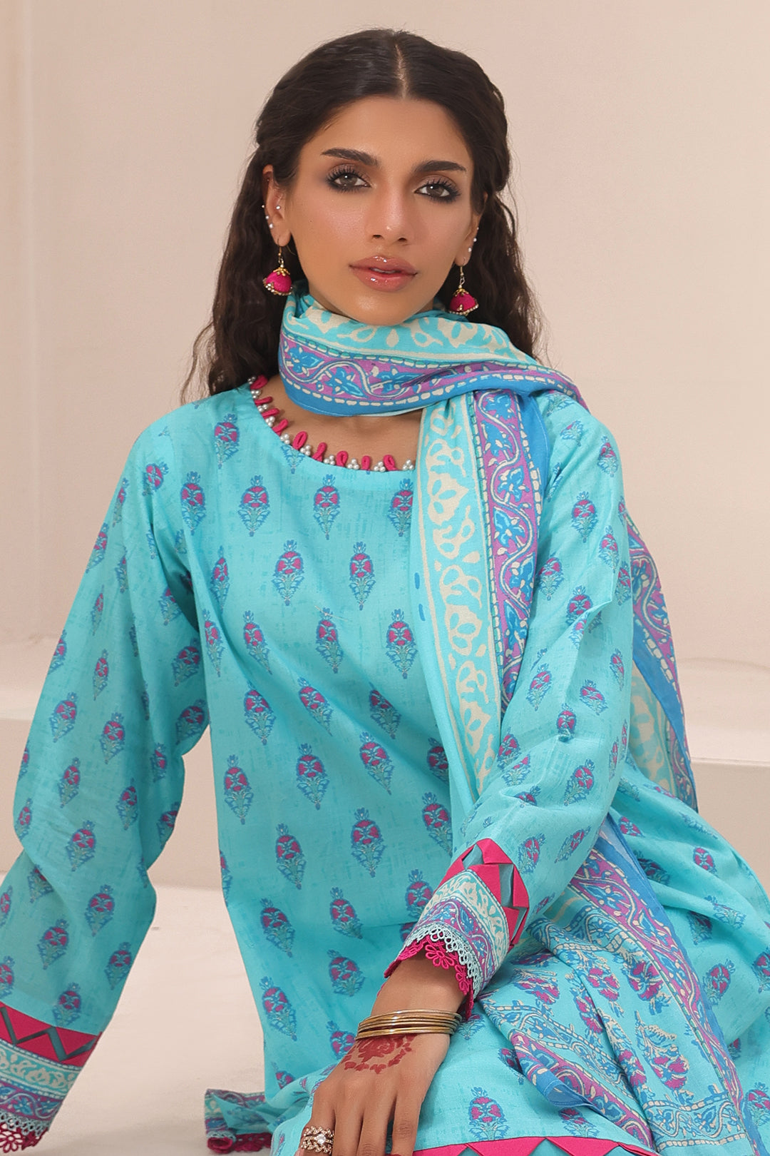 Zellbury | Unstitched 3 Piece Lawn | Shirt Shalwar Dupatta - 1231 - by - Libasekhas UK - Registered Vendor of : Zellbury Women - 100% Original Designer Dresss