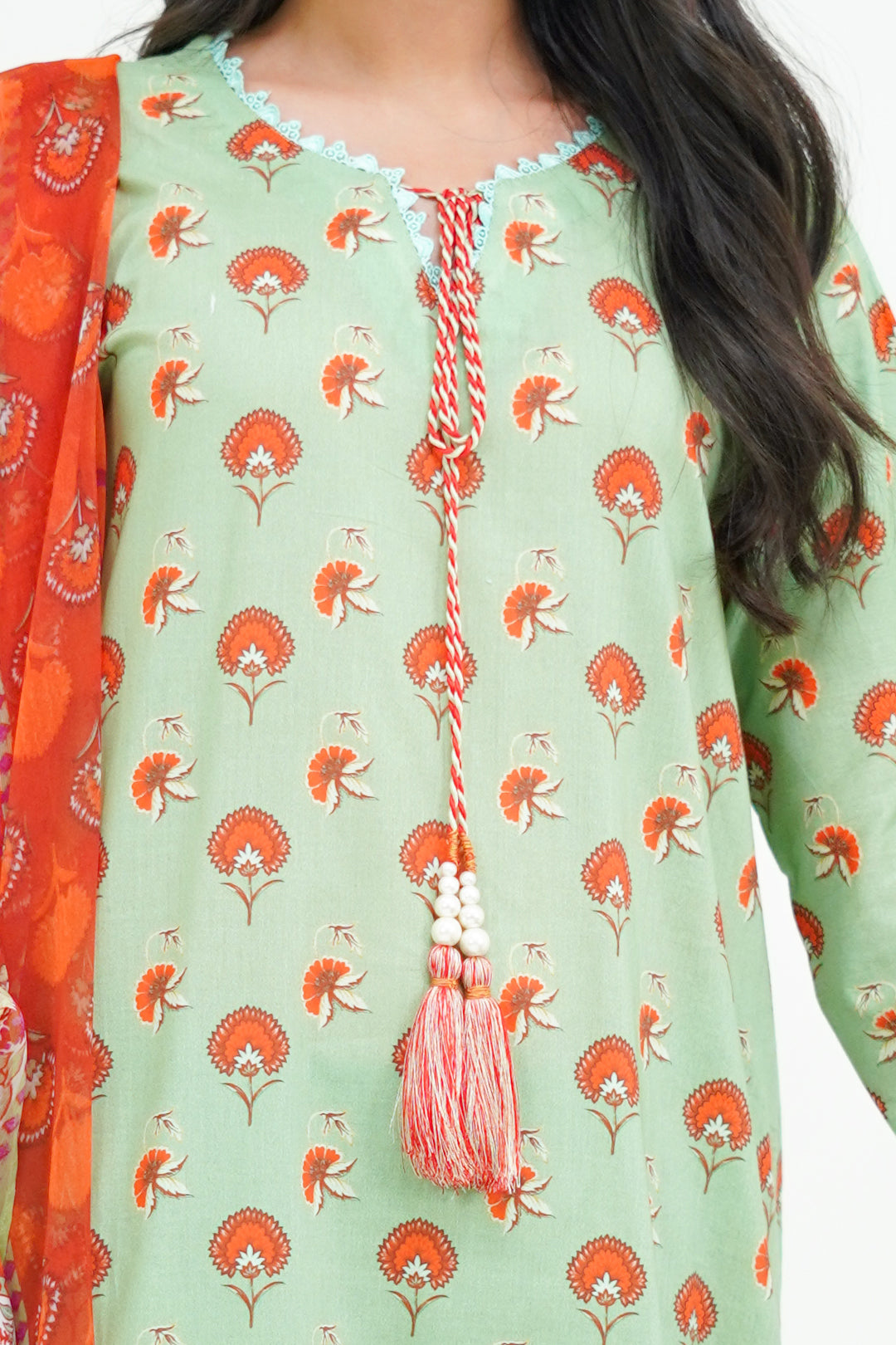 Zellbury | Unstitched 3 Piece Lawn | Shirt Shalwar Dupatta - 1325 - by - Libasekhas UK - Registered Vendor of : Zellbury Women - 100% Original Designer Dresss