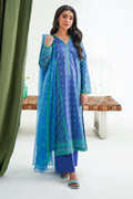 Zellbury | Unstitched 3 Piece Lawn | Shirt Shalwar Dupatta - 1417 - by - Libasekhas UK - Registered Vendor of : Zellbury Women - 100% Original Designer Dresss