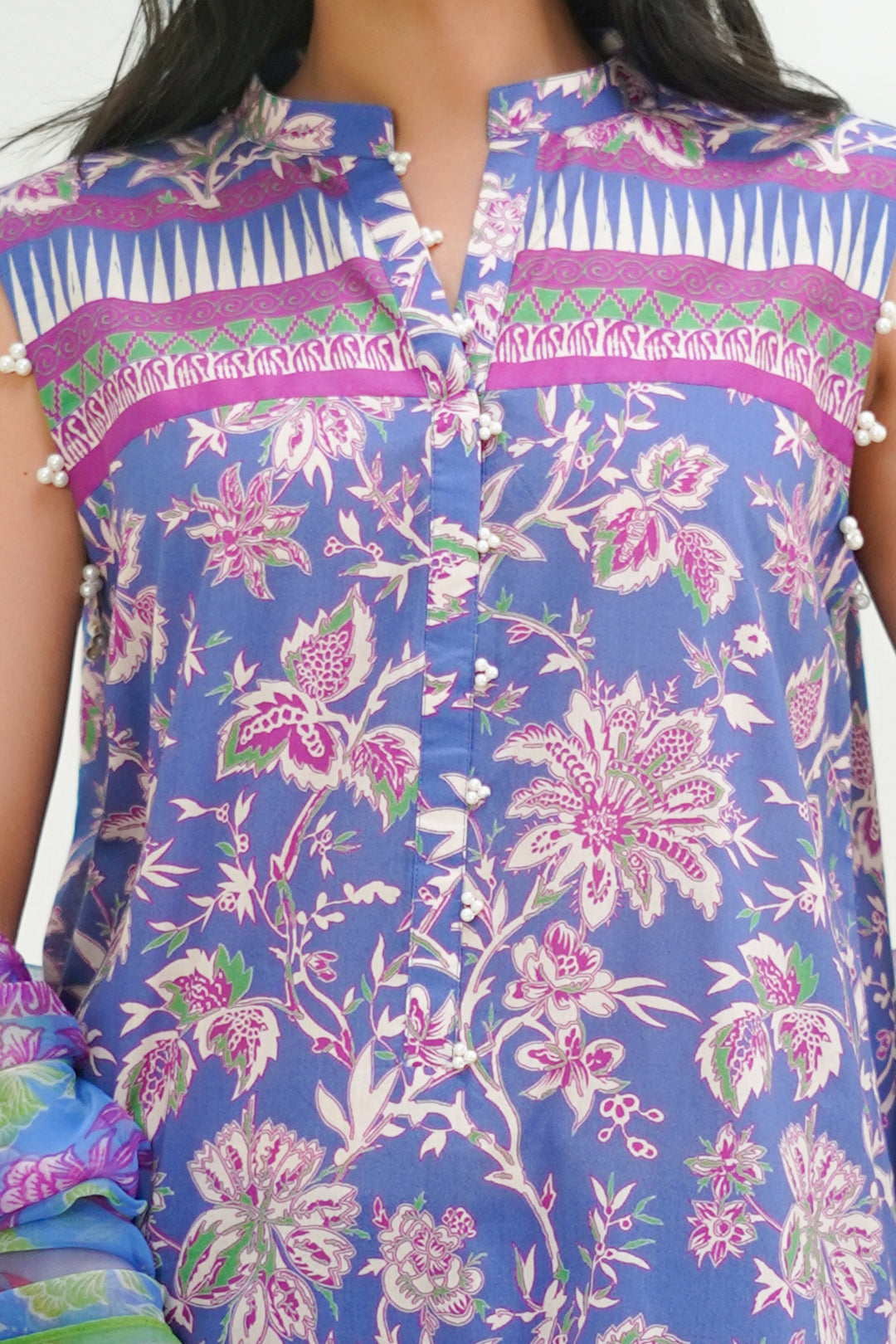 Zellbury | Unstitched 3 Piece Lawn | Shirt Shalwar Dupatta - 1501 - by - Libasekhas UK - Registered Vendor of : Zellbury Women - 100% Original Designer Dresss