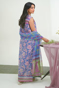 Zellbury | Unstitched 3 Piece Lawn | Shirt Shalwar Dupatta - 1501 - by - Libasekhas UK - Registered Vendor of : Zellbury Women - 100% Original Designer Dresss