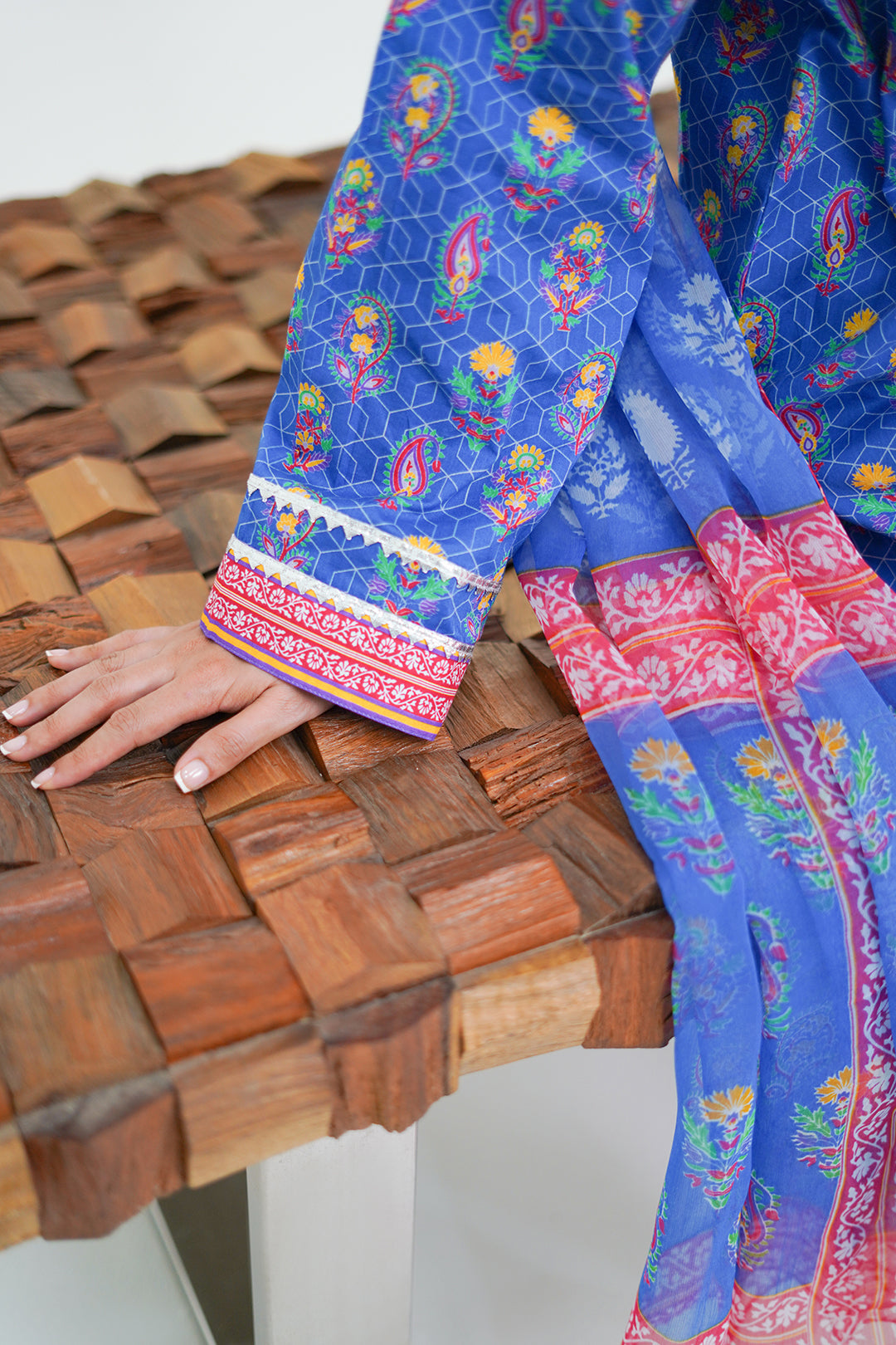 Zellbury | Unstitched 3 Piece Lawn | Shirt Shalwar Dupatta - 1505 - by - Libasekhas UK - Registered Vendor of : Zellbury Women - 100% Original Designer Dresss