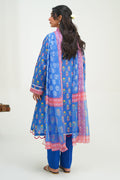 Zellbury | Unstitched 3 Piece Lawn | Shirt Shalwar Dupatta - 1505 - by - Libasekhas UK - Registered Vendor of : Zellbury Women - 100% Original Designer Dresss