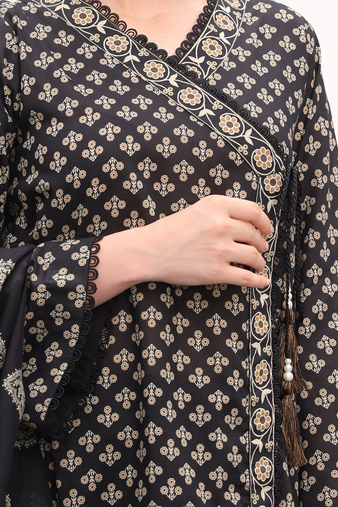 Zellbury | Unstitched 3 Piece Lawn | Shirt Shalwar Dupatta - 1507 - by - Libasekhas UK - Registered Vendor of : Zellbury Women - 100% Original Designer Dresss