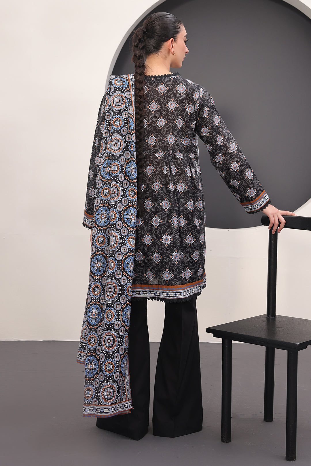 Zellbury | Unstitched 3 Piece Lawn | Shirt Shalwar Dupatta - 1508 - by - Libasekhas UK - Registered Vendor of : Zellbury Women - 100% Original Designer Dresss