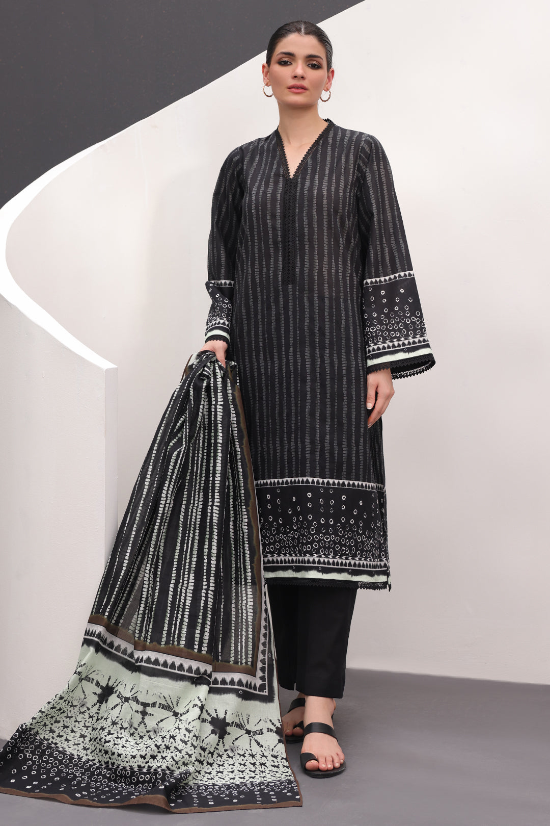Zellbury | Unstitched 3 Piece Lawn | Shirt Shalwar Dupatta - 1509 - by - Libasekhas UK - Registered Vendor of : Zellbury Women - 100% Original Designer Dresss
