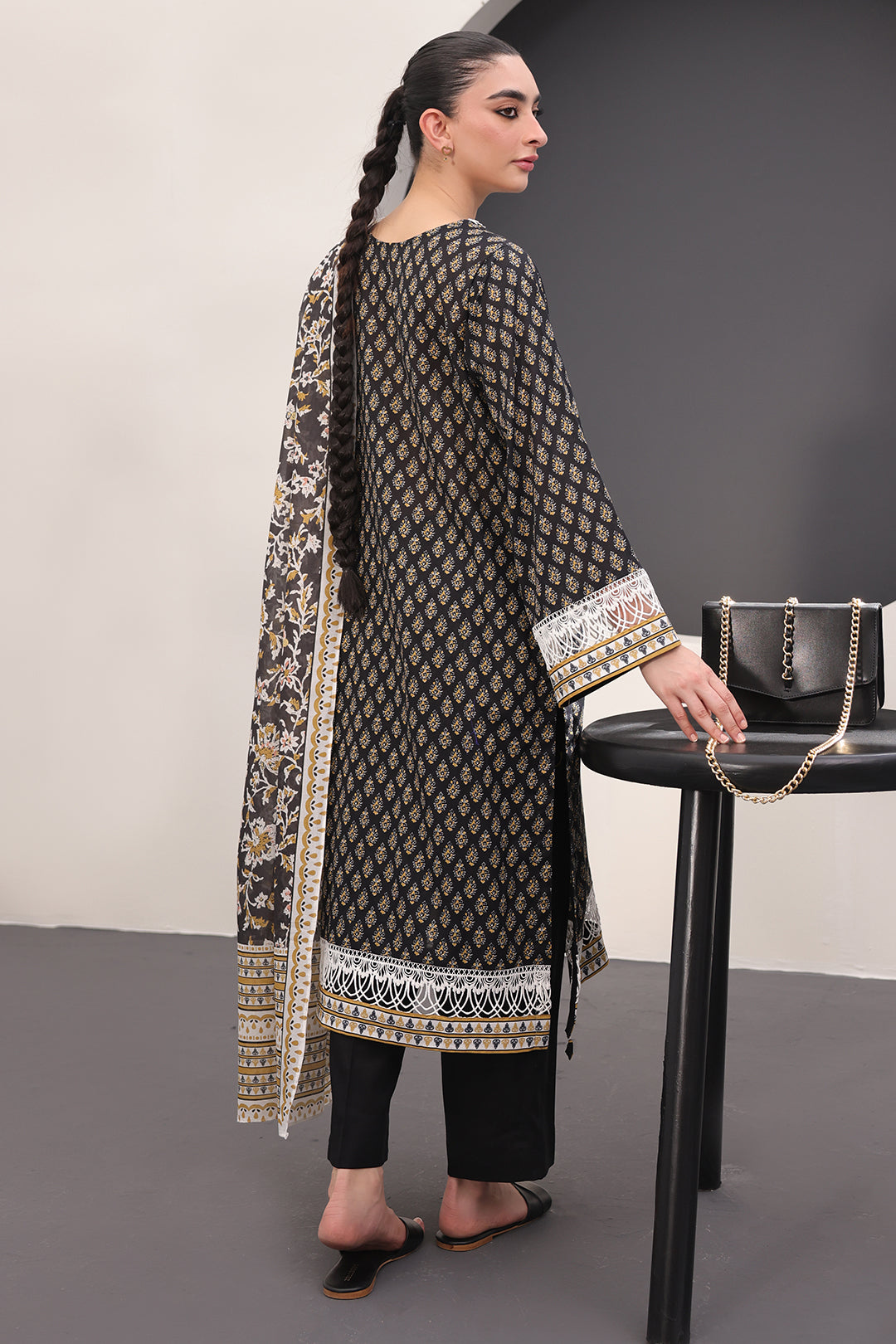 Zellbury | Unstitched 3 Piece Lawn | Shirt Shalwar Dupatta - 1515 - by - Libasekhas UK - Registered Vendor of : Zellbury Women - 100% Original Designer Dresss