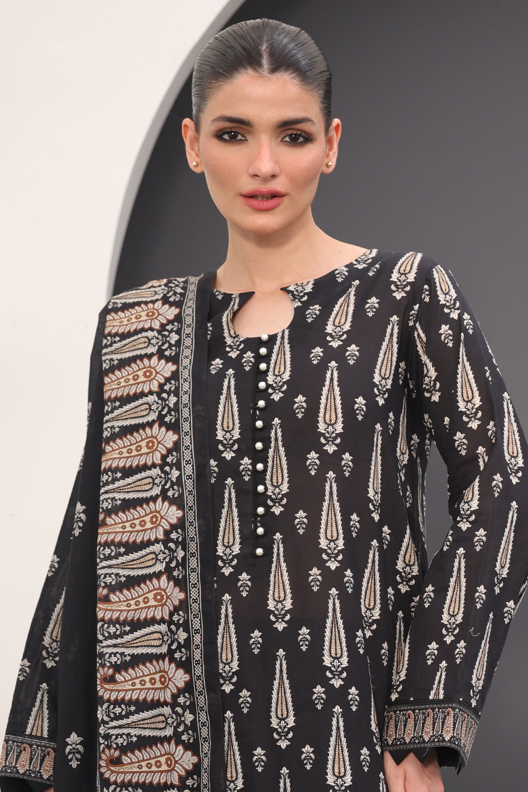 Zellbury | Unstitched 3 Piece Lawn | Shirt Shalwar Dupatta - 1517 - by - Libasekhas UK - Registered Vendor of : Zellbury Women - 100% Original Designer Dresss