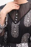 Zellbury | Unstitched 3 Piece Lawn | Shirt Shalwar Dupatta - 1525 - by - Libasekhas UK - Registered Vendor of : Zellbury Women - 100% Original Designer Dresss