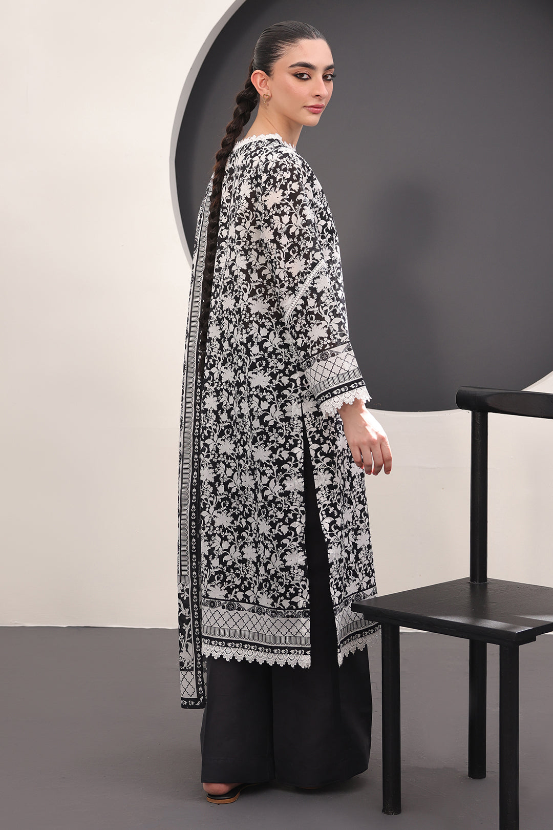 Zellbury | Unstitched 3 Piece Lawn | Shirt Shalwar Dupatta - 1526 - by - Libasekhas UK - Registered Vendor of : Zellbury Women - 100% Original Designer Dresss
