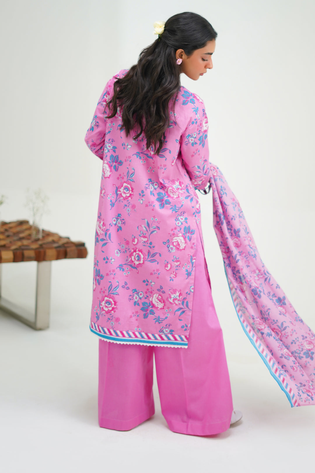 Zellbury | Unstitched 3 Piece Lawn | Shirt Shalwar Dupatta - 1569 - by - Libasekhas UK - Registered Vendor of : Zellbury Women - 100% Original Designer Dresss