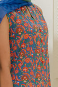 Zellbury | Unstitched 3 Piece Lawn | Shirt Shalwar Dupatta - 1665 - by - Libasekhas UK - Registered Vendor of : Zellbury Women - 100% Original Designer Dresss
