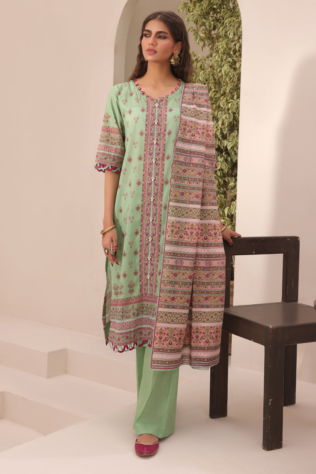 Zellbury | Unstitched 3 Piece Lawn | Shirt Shalwar Dupatta - 1669 - by - Libasekhas UK - Registered Vendor of : Zellbury Women - 100% Original Designer Dresss