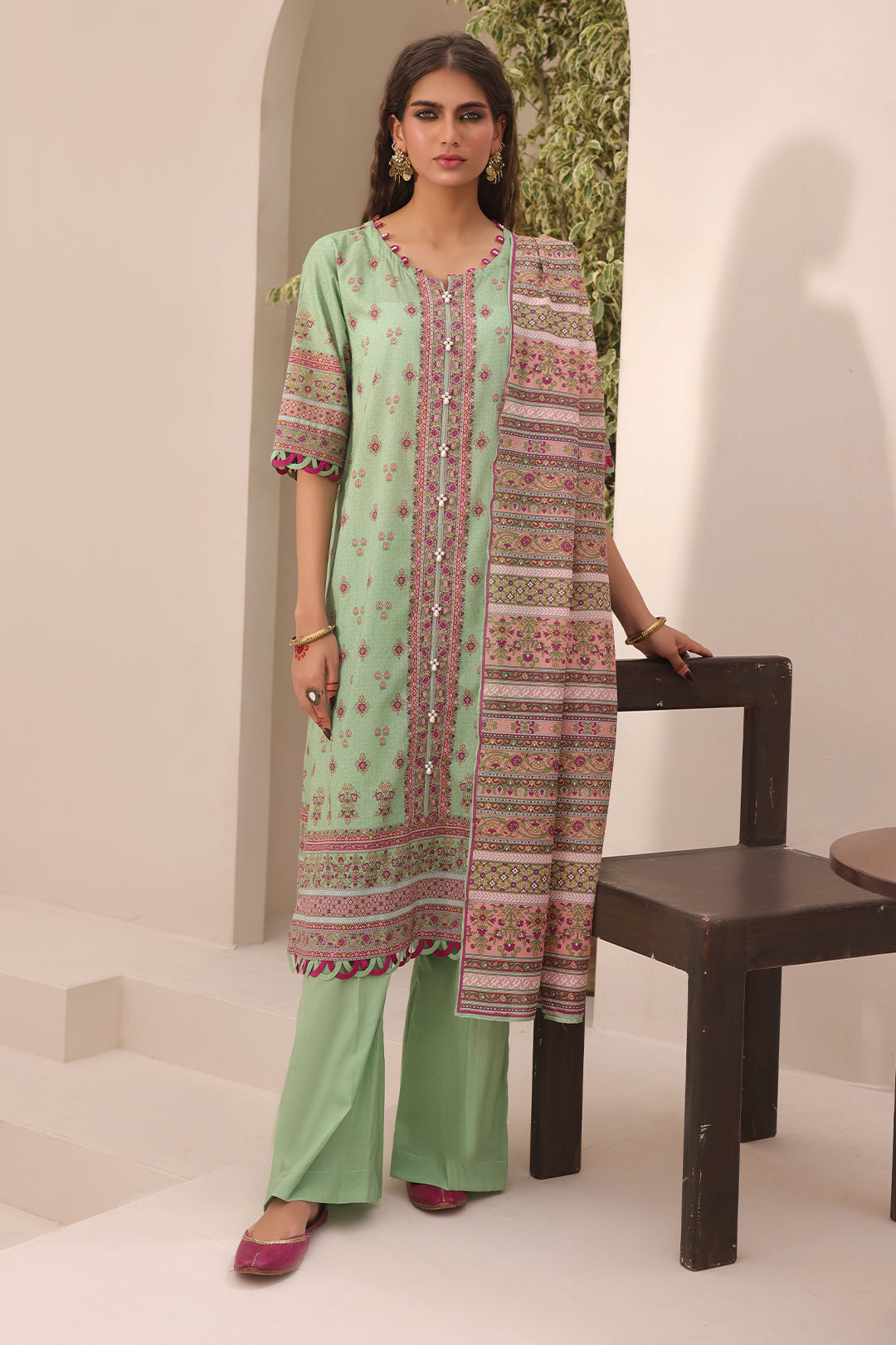 Zellbury | Unstitched 3 Piece Lawn | Shirt Shalwar Dupatta - 1669 - by - Libasekhas UK - Registered Vendor of : Zellbury Women - 100% Original Designer Dresss
