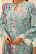 Zellbury | Unstitched 2 Piece Lawn | Embroidered Shirt Dupatta - 0021 - by - Libasekhas UK - Registered Vendor of : Zellbury Women - 100% Original Designer Dresss
