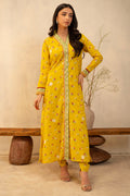 Zellbury | Unstitched 2 Piece Lawn | Embroidered Shirt Shalwar - 0098 - by - Libasekhas UK - Registered Vendor of : Zellbury Women - 100% Original Designer Dresss