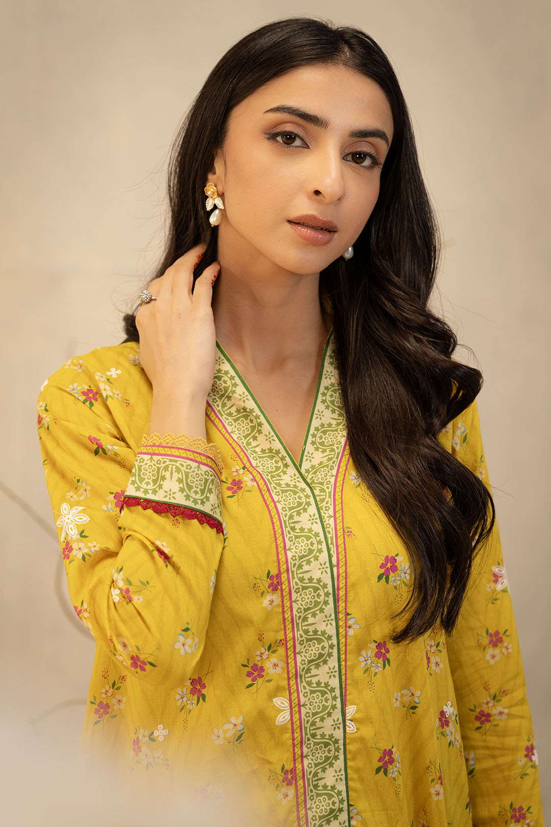 Zellbury | Unstitched 2 Piece Lawn | Embroidered Shirt Shalwar - 0098 - by - Libasekhas UK - Registered Vendor of : Zellbury Women - 100% Original Designer Dresss