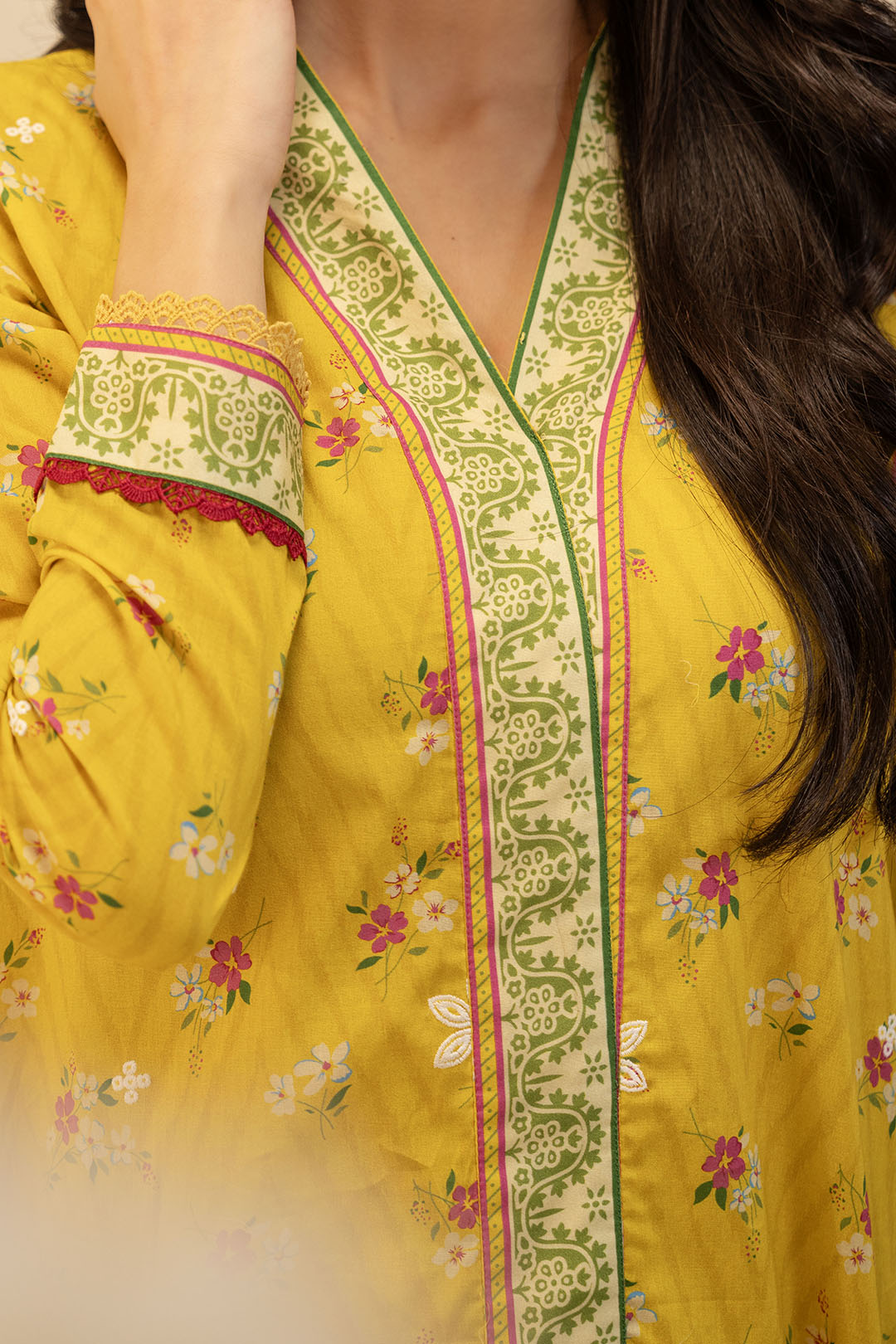 Zellbury | Unstitched 2 Piece Lawn | Embroidered Shirt Shalwar - 0098 - by - Libasekhas UK - Registered Vendor of : Zellbury Women - 100% Original Designer Dresss