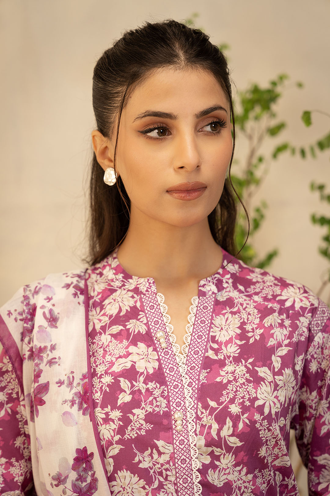 Zellbury | Unstitched 2 Piece Lawn | Shirt Dupatta - 0005 - by - Libasekhas UK - Registered Vendor of : Zellbury Women - 100% Original Designer Dresss