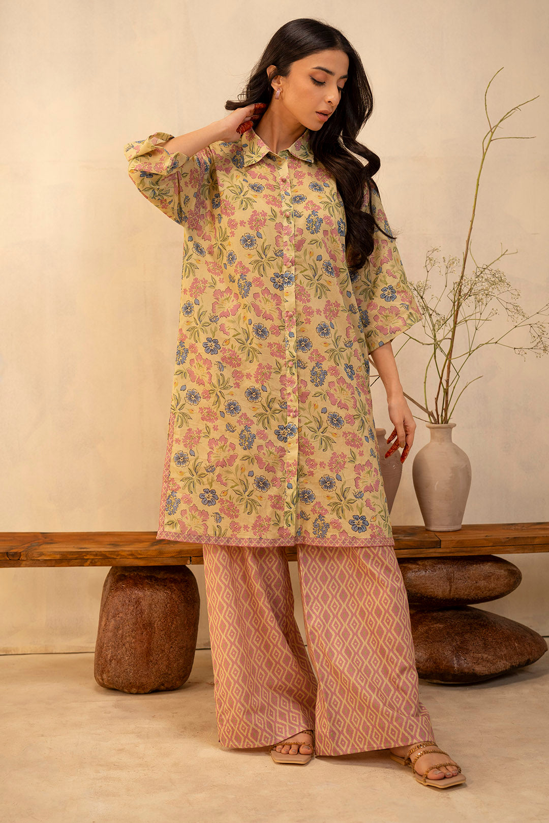 Zellbury | Unstitched 2 Piece Lawn | Shirt Shalwar - 0013 - by - Libasekhas UK - Registered Vendor of : Zellbury Women - 100% Original Designer Dresss