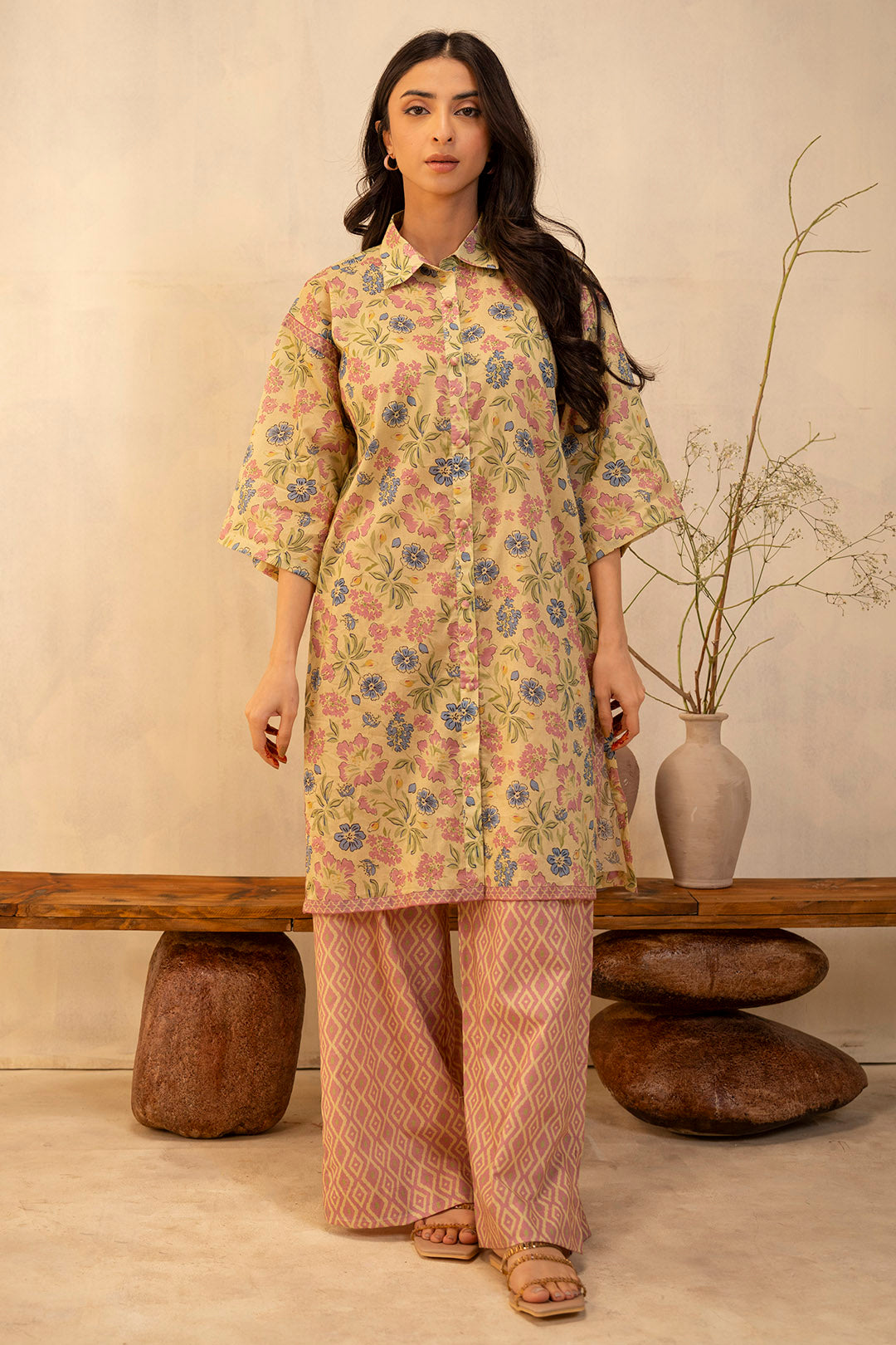 Zellbury | Unstitched 2 Piece Lawn | Shirt Shalwar - 0013 - by - Libasekhas UK - Registered Vendor of : Zellbury Women - 100% Original Designer Dresss