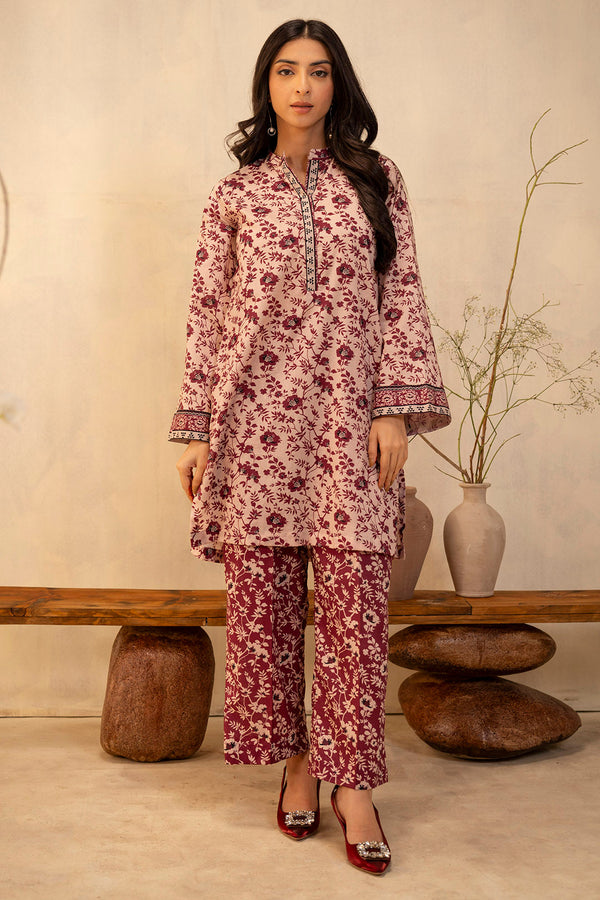 Zellbury | Unstitched 2 Piece Lawn | Shirt Shalwar - 0015 - by - Libasekhas UK - Registered Vendor of : Zellbury Women - 100% Original Designer Dresss