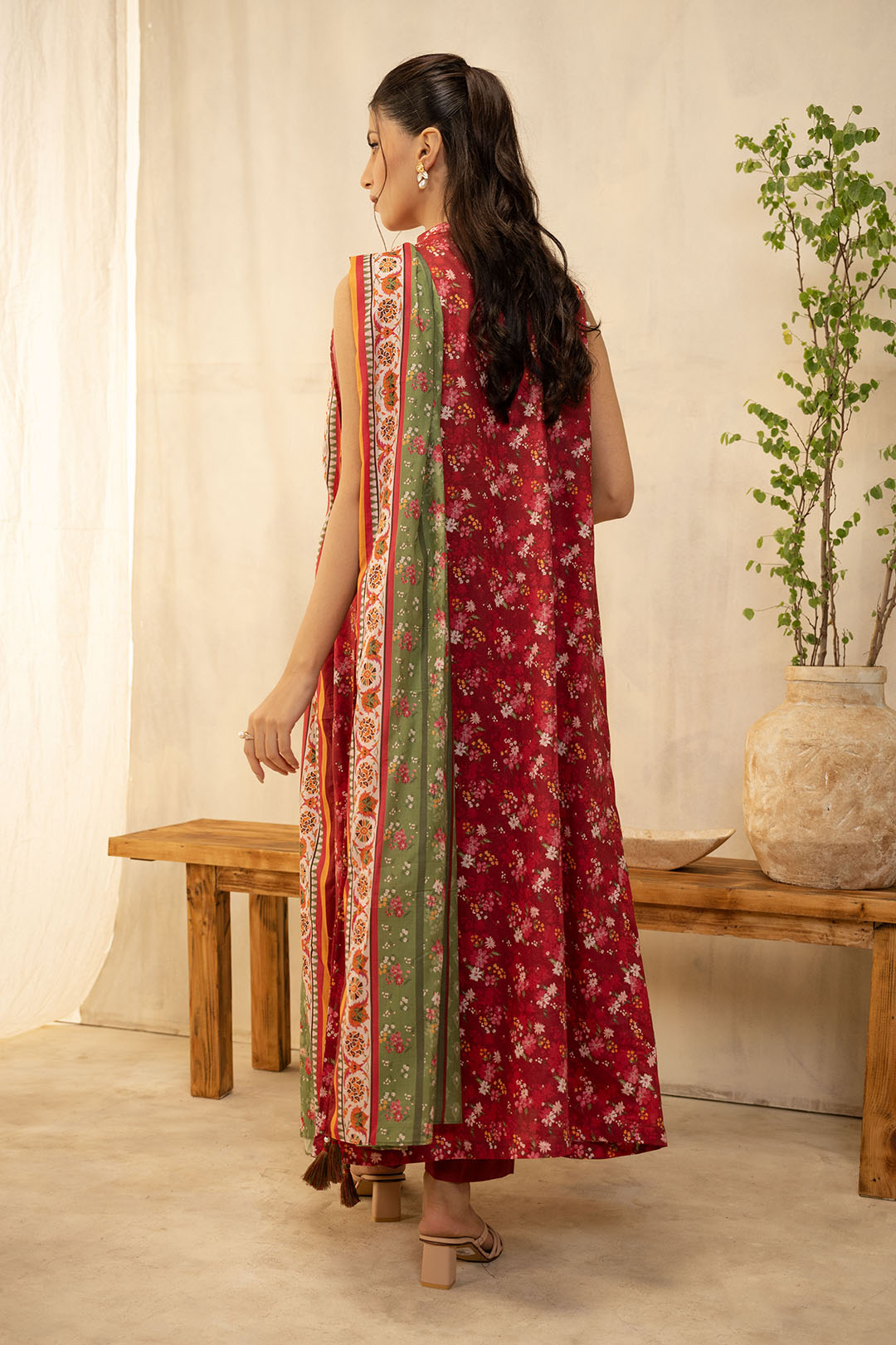 Zellbury | Unstitched 2 Piece Lawn | Shirt Dupatta - 0087 - by - Libasekhas UK - Registered Vendor of : Zellbury Women - 100% Original Designer Dresss