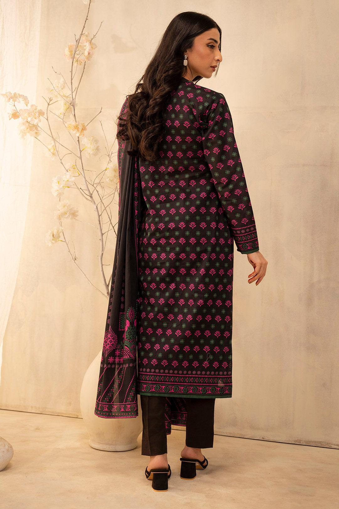 Zellbury | Unstitched 2 Piece Lawn | Shirt Dupatta - 0088 - by - Libasekhas UK - Registered Vendor of : Zellbury Women - 100% Original Designer Dresss