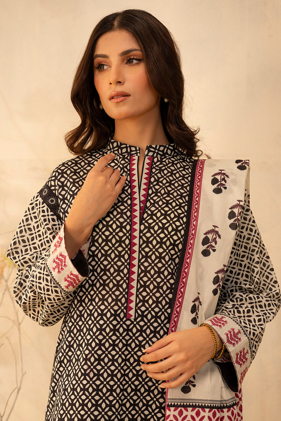 Zellbury | Unstitched 2 Piece Lawn | Shirt Dupatta - 0090 - by - Libasekhas UK - Registered Vendor of : Zellbury Women - 100% Original Designer Dresss