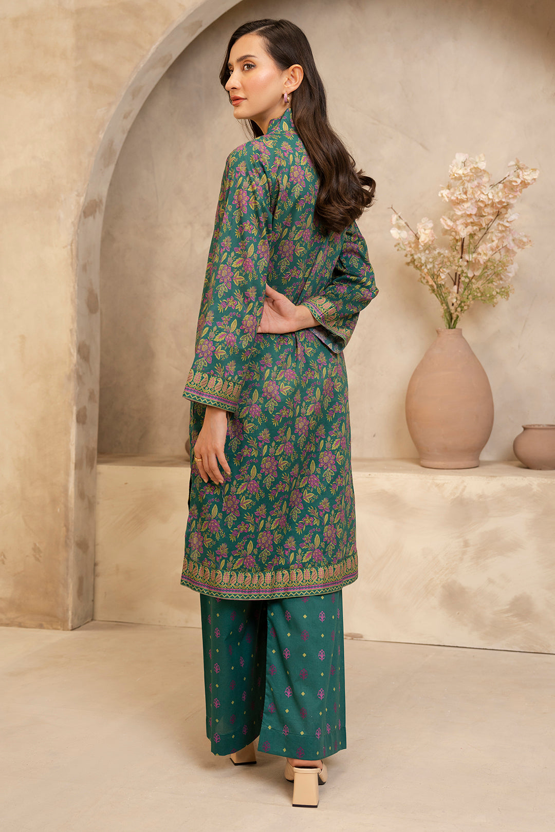 Zellbury | Unstitched 2 Piece Lawn | Shirt Shalwar - 0091 - by - Libasekhas UK - Registered Vendor of : Zellbury Women - 100% Original Designer Dresss