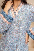 Zellbury | Unstitched 2 Piece Lawn | Shirt Shalwar - 0092 - by - Libasekhas UK - Registered Vendor of : Zellbury Women - 100% Original Designer Dresss