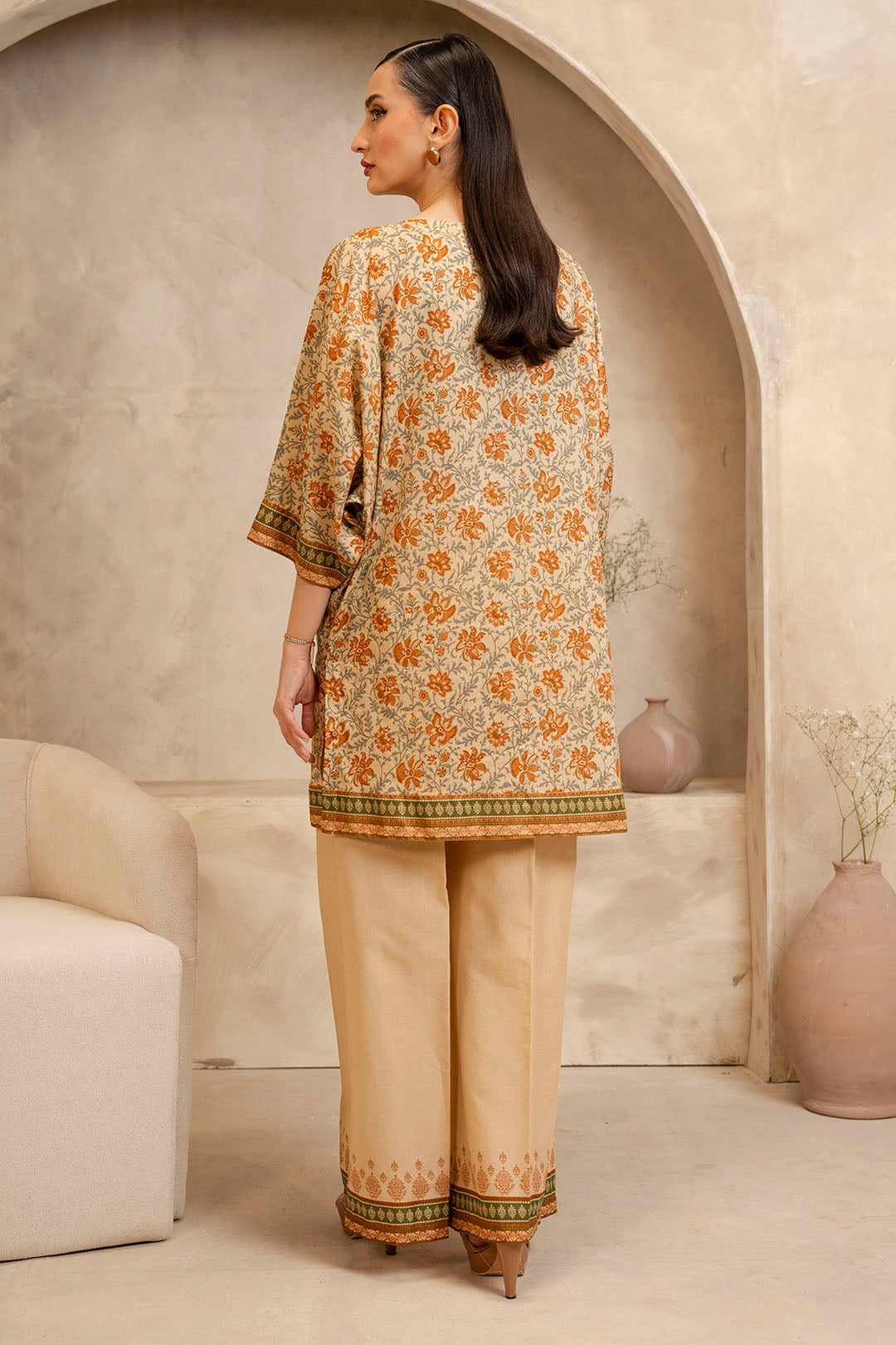Zellbury | Unstitched 2 Piece Lawn | Shirt Shalwar - 0097 - by - Libasekhas UK - Registered Vendor of : Zellbury Women - 100% Original Designer Dresss