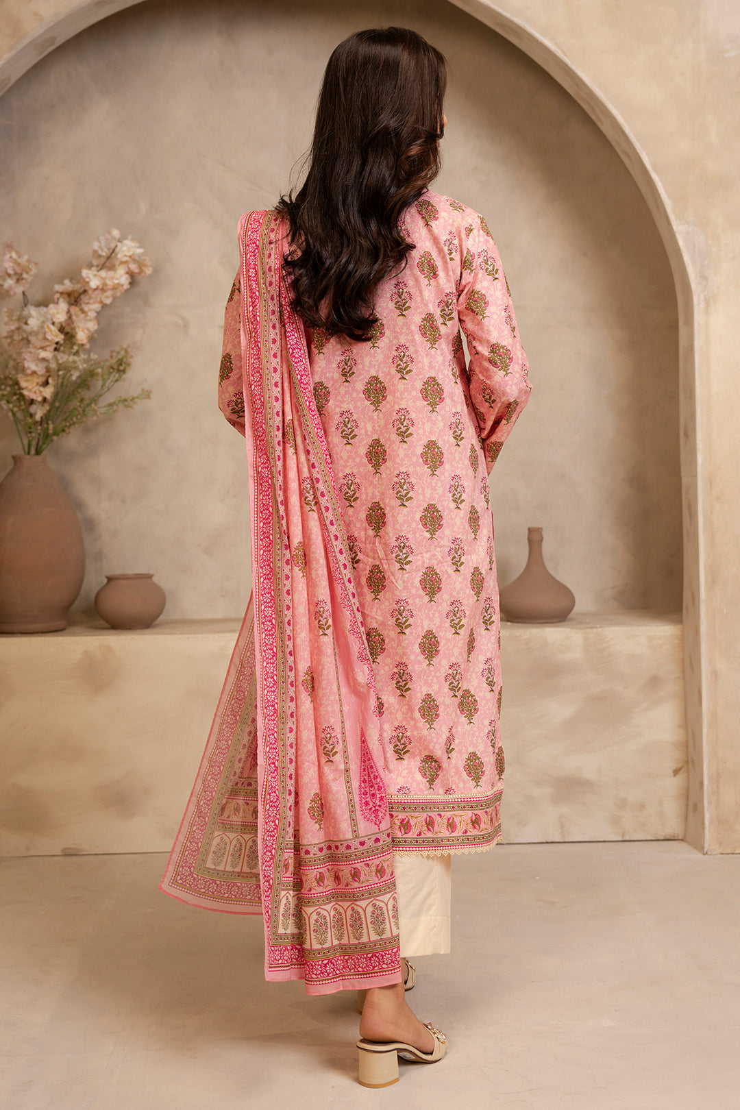 Zellbury | Unstitched 2 Piece Lawn | Shirt Dupatta - 0157 - by - Libasekhas UK - Registered Vendor of : Zellbury Women - 100% Original Designer Dresss