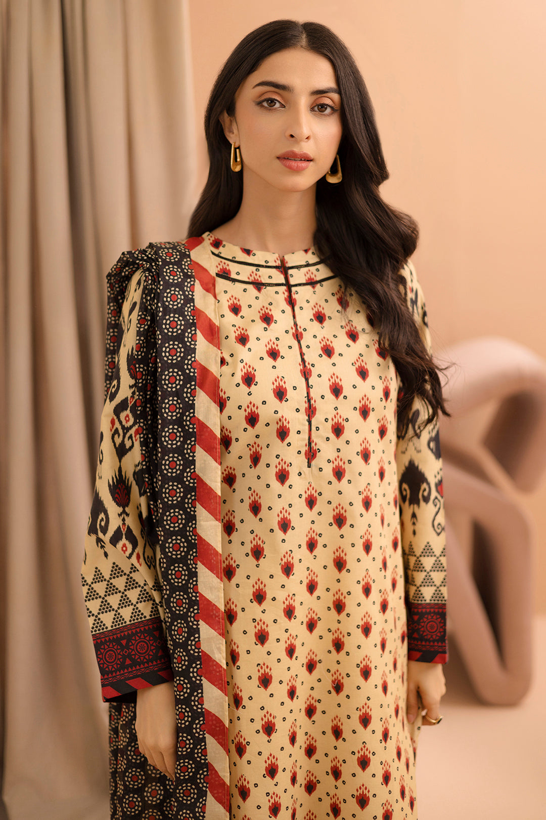 Zellbury | Unstitched 2 Piece Lawn | Shirt Dupatta - 0160 - by - Libasekhas UK - Registered Vendor of : Zellbury Women - 100% Original Designer Dresss