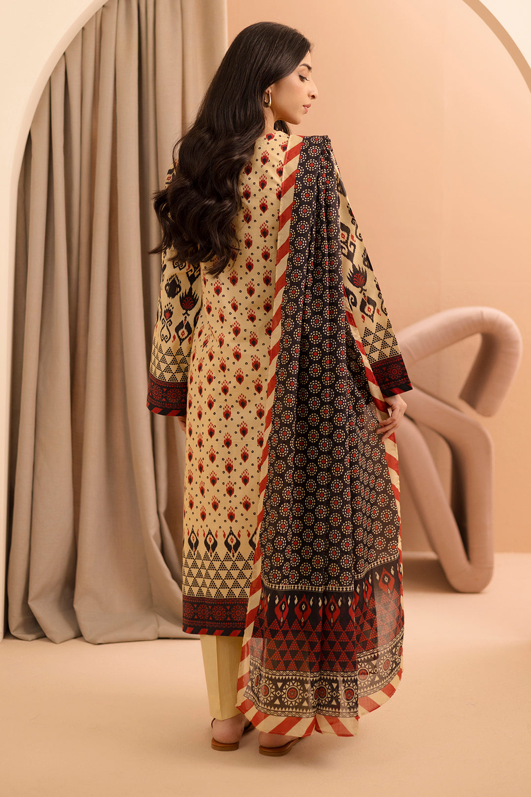 Zellbury | Unstitched 2 Piece Lawn | Shirt Dupatta - 0160 - by - Libasekhas UK - Registered Vendor of : Zellbury Women - 100% Original Designer Dresss