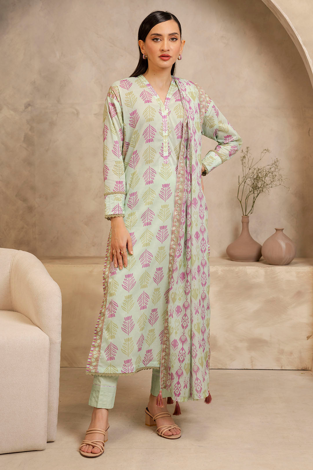 Zellbury | Unstitched 3 Piece Lawn | Shirt Shalwar Dupatta - 0028 - by - Libasekhas UK - Registered Vendor of : Zellbury Women - 100% Original Designer Dresss