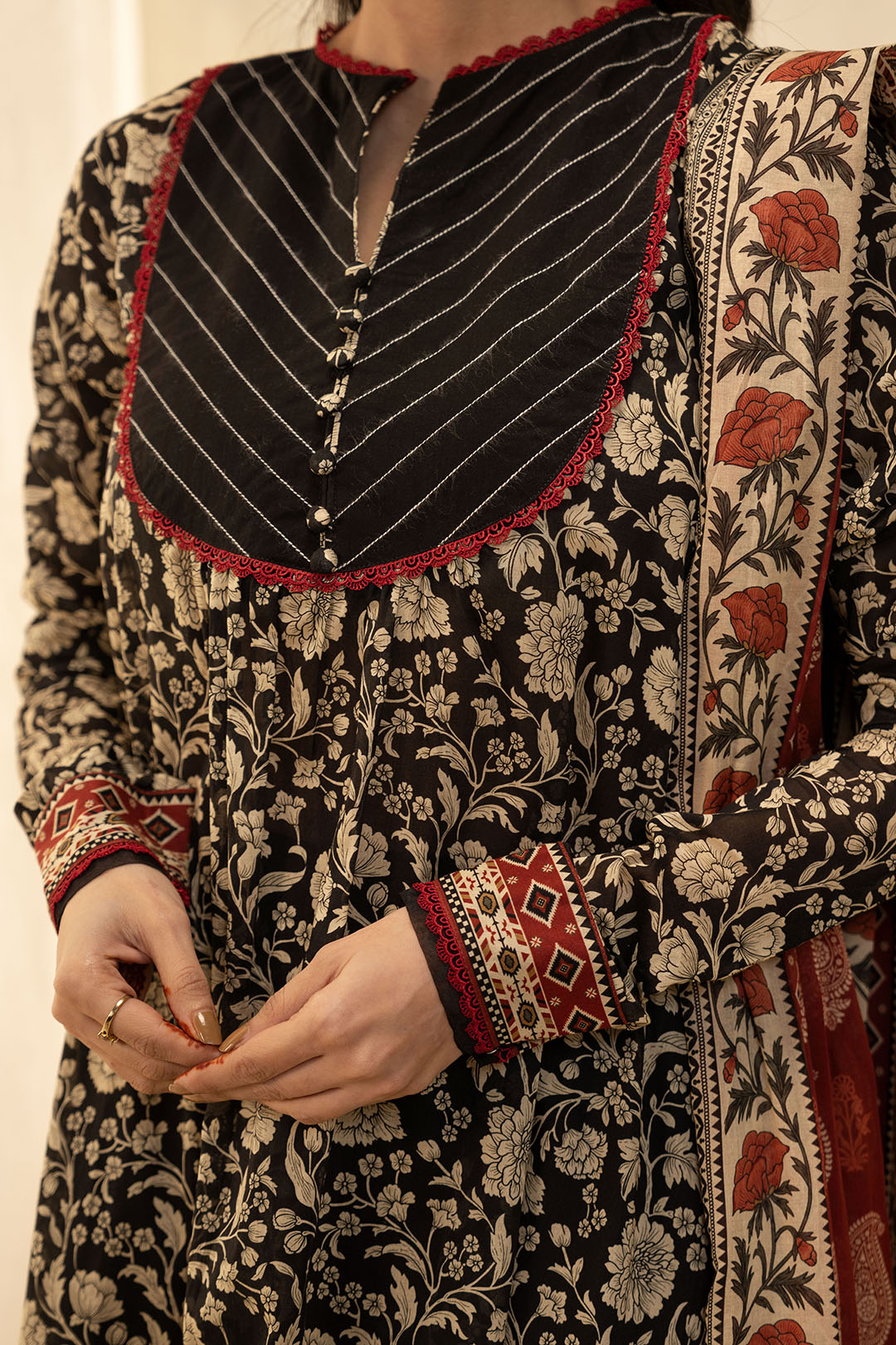 Zellbury | Unstitched 3 Piece Lawn | Shirt Shalwar Dupatta - 0030 - by - Libasekhas UK - Registered Vendor of : Zellbury Women - 100% Original Designer Dresss