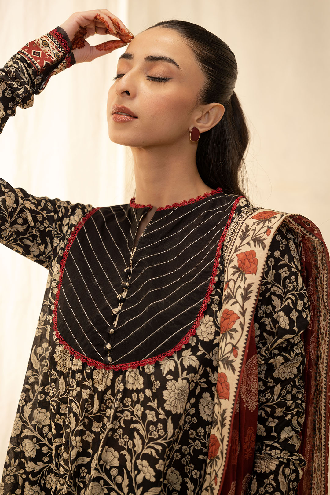 Zellbury | Unstitched 3 Piece Lawn | Shirt Shalwar Dupatta - 0030 - by - Libasekhas UK - Registered Vendor of : Zellbury Women - 100% Original Designer Dresss