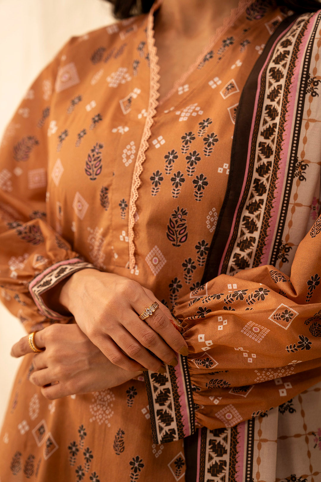 Zellbury | Unstitched 3 Piece Lawn | Shirt Shalwar Dupatta - 0047 - by - Libasekhas UK - Registered Vendor of : Zellbury Women - 100% Original Designer Dresss
