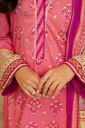 Zellbury | Unstitched 3 Piece Lawn | Shirt Shalwar Dupatta - 0122 - by - Libasekhas UK - Registered Vendor of : Zellbury Women - 100% Original Designer Dresss