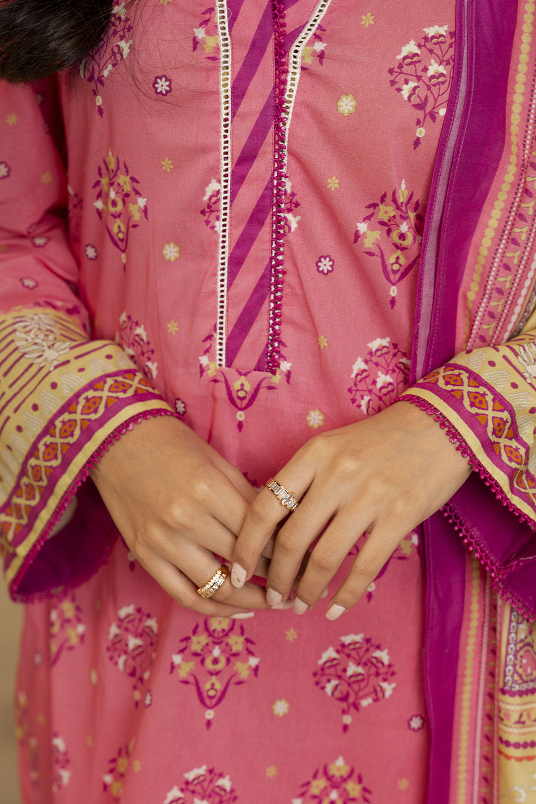 Zellbury | Unstitched 3 Piece Lawn | Shirt Shalwar Dupatta - 0122 - by - Libasekhas UK - Registered Vendor of : Zellbury Women - 100% Original Designer Dresss